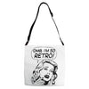 oh my god i am so retro Adjustable Strap Totes