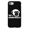 98% chimpanzee iPhone 8 Case
