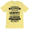 Super Cool Grammy Of A Freaking Awesome Grandson T-Shirt