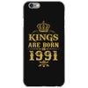 kings are born in 1991 iPhone 6/6s Case
