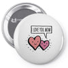 i love you mom Pin-back button