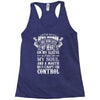 I Am An April Woman Racerback Tank