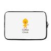 coffee chick Laptop sleeve
