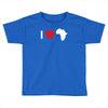 i love africa Toddler T-shirt