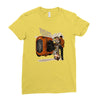 back to jakku Ladies Fitted T-Shirt