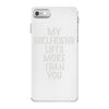 my girlfriend lifts more than you iPhone 7 Case