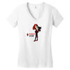 harley quinn Women's V-Neck T-Shirt