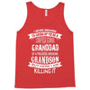Super Cool Granddad Of A Freaking Awesome Grandson Tank Top