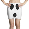 boo face Mini Skirts