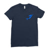 mermaid mom pocket Ladies Fitted T-Shirt