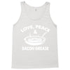 love peace and bacon grease Tank Top