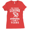 The Fishing Legend Reeling Them In For 50 Years Ladies Fitted T-Shirt