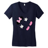 Creating a Little Disney Magic Character Women's V-Neck T-Shirt