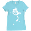 turntable dj,club,vinyl,dance,music,technics Ladies Fitted T-Shirt
