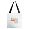 drunk dialer Tote Bags