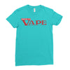 vape Ladies Fitted T-Shirt