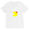 Mrs. Pacman V-Neck Tee