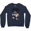 rich cat Crewneck Sweatshirt
