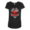 birthday boy mc queen Maternity Scoop Neck T-shirt
