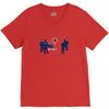 map marker death V-Neck Tee