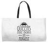 queens are born in august (2) Weekender Totes
