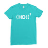 ( ho ! ) 3 Ladies Fitted T-Shirt