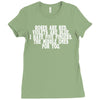 roses are red violets are blue i have five fingers the middle ones for Ladies Fitted T-Shirt