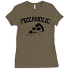 pizzaholic Ladies Fitted T-Shirt