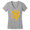 dj club dance rave music house techno cool Women's V-Neck T-Shirt