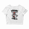 rich cat Crop Top