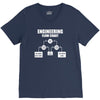 engineering flow chart V-Neck Tee