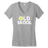 old skool Women's V-Neck T-Shirt