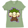 psychic frond Ladies Fitted T-Shirt