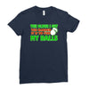 funny golf the older i get, ideal gift, birthday present Ladies Fitted T-Shirt