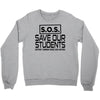 S.O.S. Save Our Students Crewneck Sweatshirt