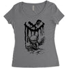 devil Women's Triblend Scoop T-shirt