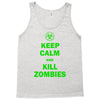 keep calm and kill zombies Tank Top