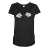 skateboard Maternity Scoop Neck T-shirt