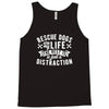 rescue dogs are my life dog rescue Tank Top