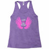 i wear pink for my mom Racerback Tank