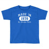 40th birthday gifts made 1978 all original parts Toddler T-shirt
