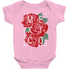 mexico with roses Baby Bodysuit