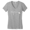 Scary Cat Women's V-Neck T-Shirt