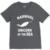 narwhals V-Neck Tee