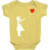 banksy style Baby Bodysuit