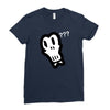 bad skull Ladies Fitted T-Shirt
