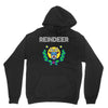 reindeer christmas Unisex Hoodie