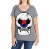 south korea till i die Ladies Curvy T-Shirt