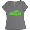 hill Women's Triblend Scoop T-shirt