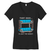 double decker couch Women's V-Neck T-Shirt